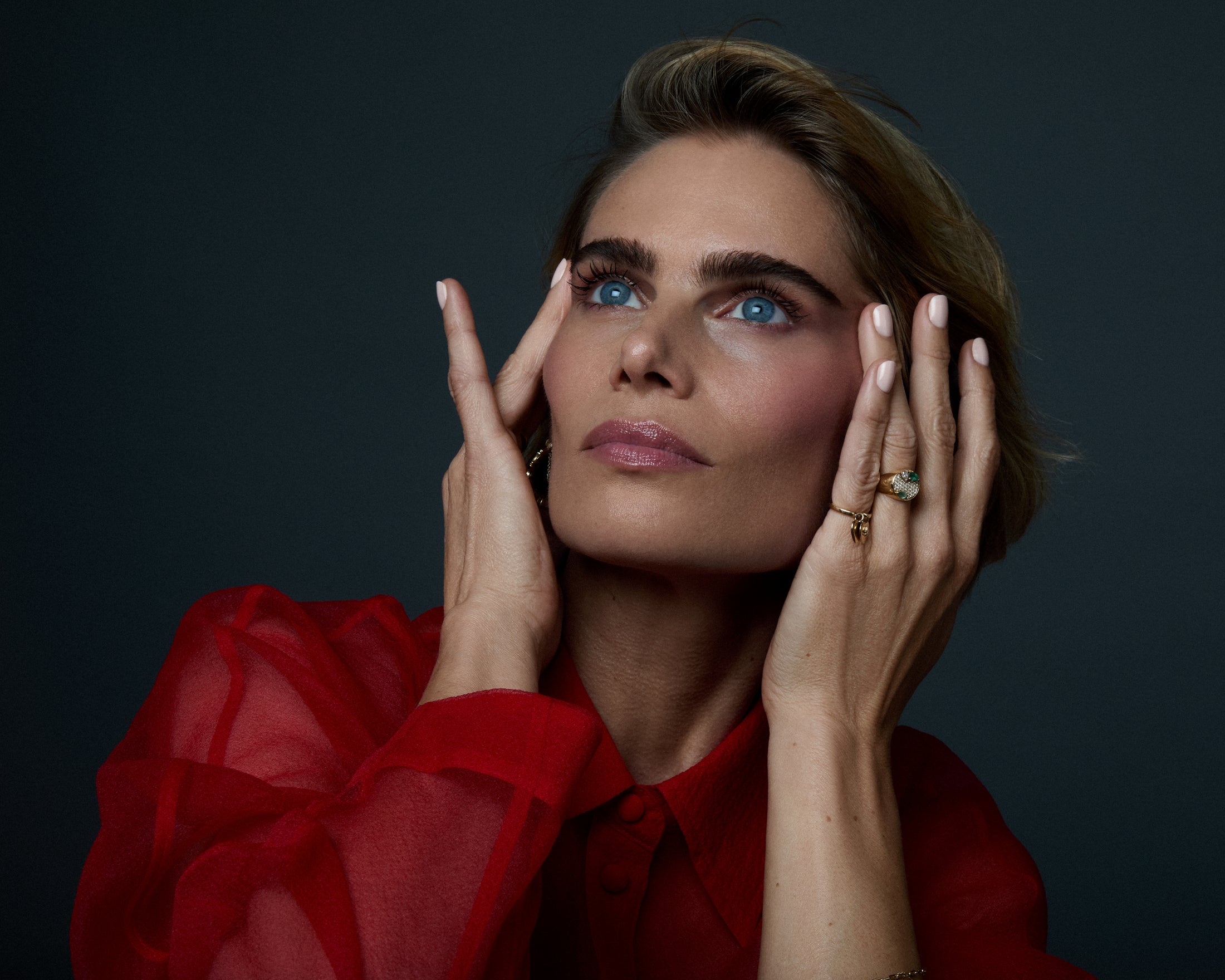 Backcombing Technique editorial image